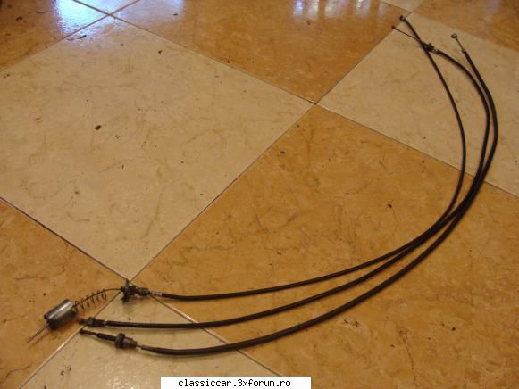 hoinar timisorean din 1988 cabluri frana fata, ambreiaj, gasit cam greu originale intacte