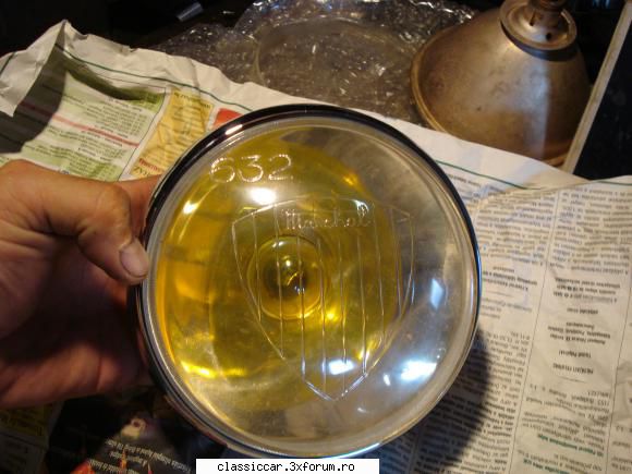 citroen traction avant six -1953 din fat bec galben original volti..