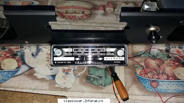 restaurare dacia 1100 din 1970 (sau,un nou aspirator bani...) tragem radio...