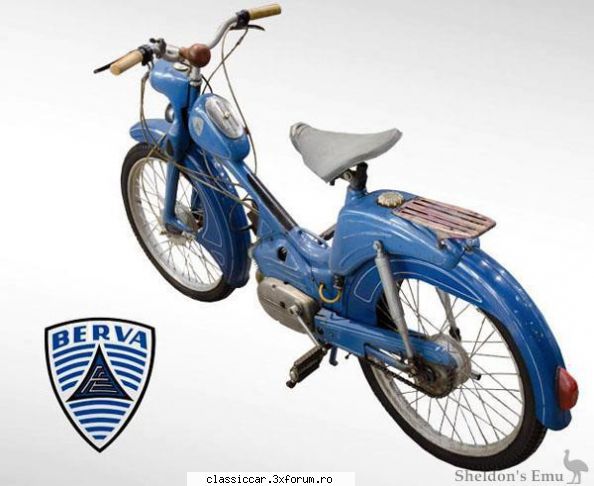 berva moped 1960 albastru Admin