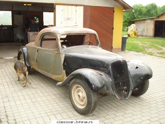 citroen traction avant 1935 faux cabriolet srbtoare azi masina ptr prima dat dup ani grei iar
