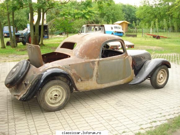 citroen traction avant 1935 faux cabriolet si...