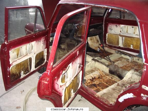 restaurare fiat 1100 1964 masina interior exterior aratat prea bine saracu